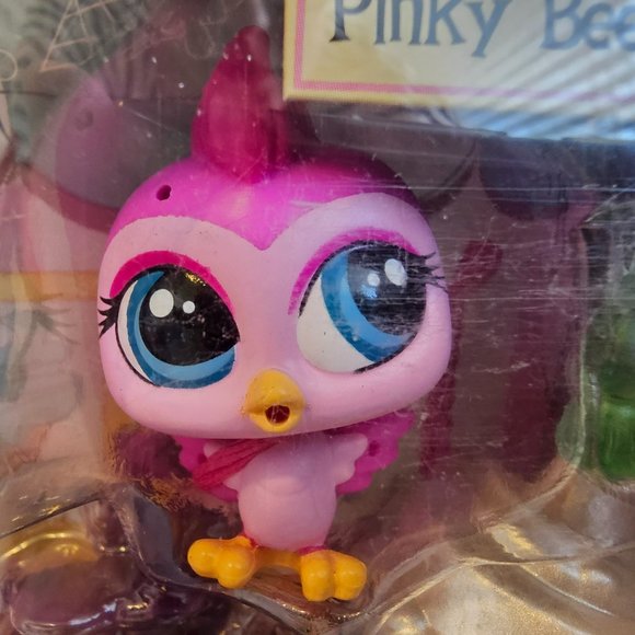 Hasbro Littlest Pet Shop Yummy In Our Tummies #3698 Pinky Beekman Bird #3699 LPS - Picture 3 of 7